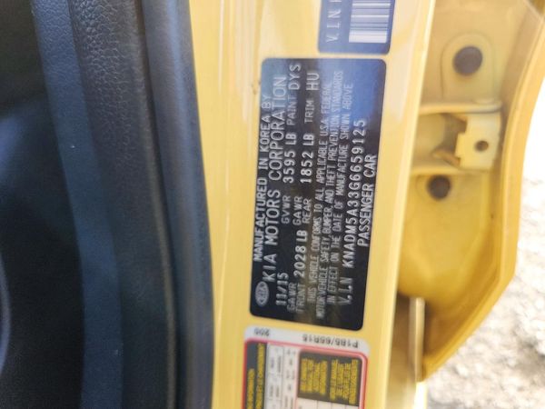 2016 KIA RIO