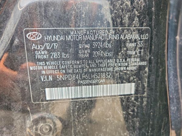 2020 HYUNDAI ELANTRA