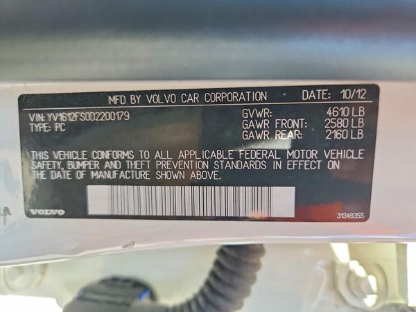 2013 VOLVO S60