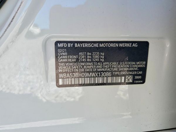 2021 BMW 530