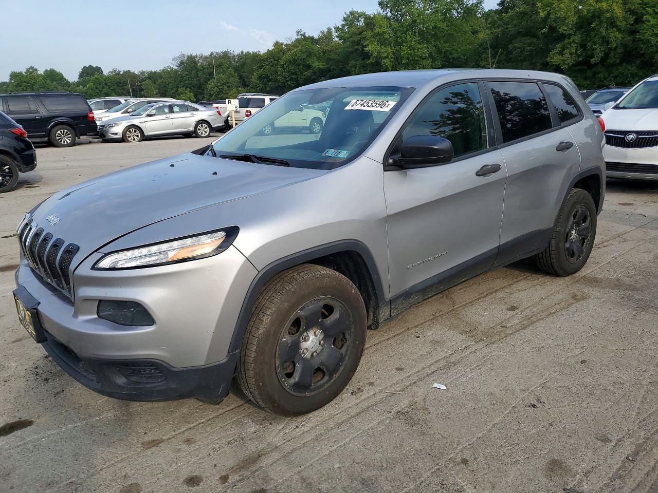 2014 JEEP GRAND CHER Sport — Front 3/4