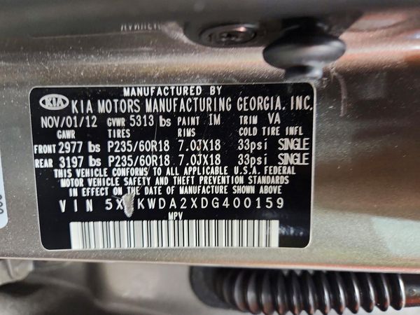 2013 KIA SORENTO