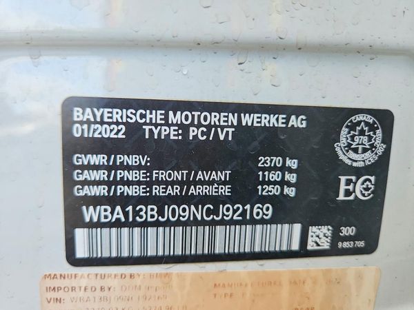 2022 BMW 530