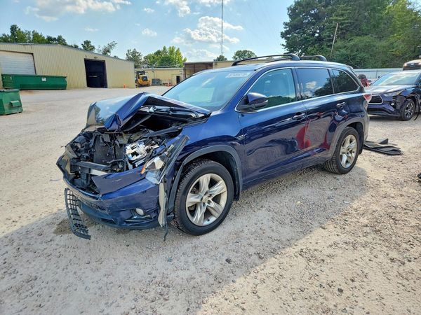 2015 TOYOTA HIGHLANDER Base/Hybrid — Front 3/4