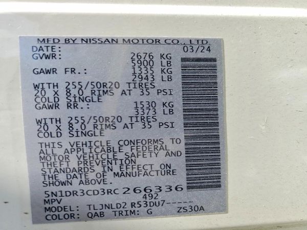 2024 NISSAN PATHFINDER