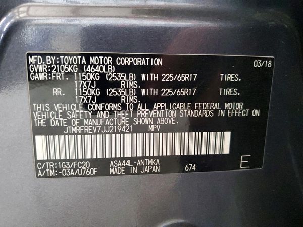 2018 TOYOTA RAV4