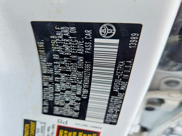 2017 TOYOTA CAMRY LE/SE/XLE/XSE
