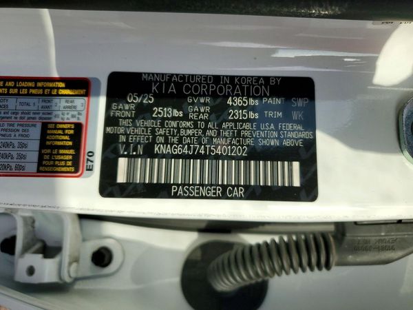 2026 KIA K5