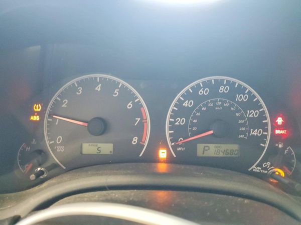 2012 TOYOTA COROLLA