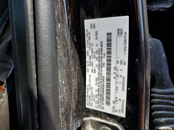 2019 FORD F150