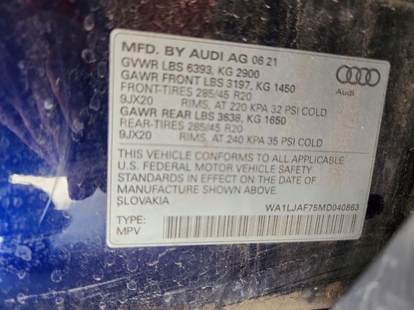 2021 AUDI Q7