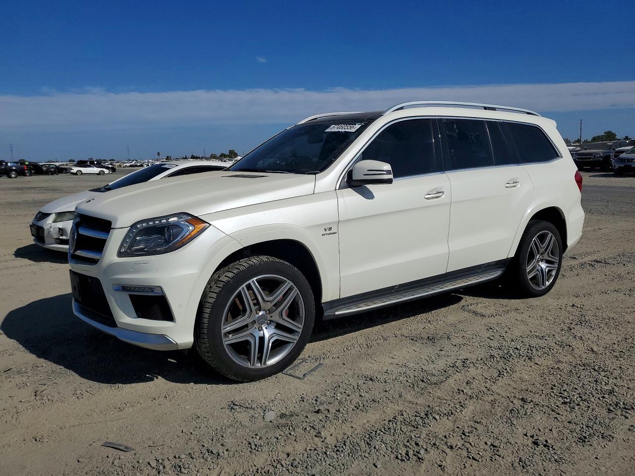 2014 MERCEDES-BENZ GL GL63 AMG 4-MATIC — Front 3/4