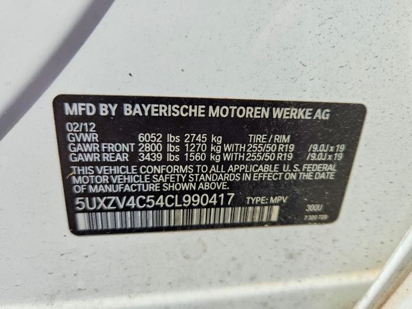 2012 BMW X5 xDrive35i