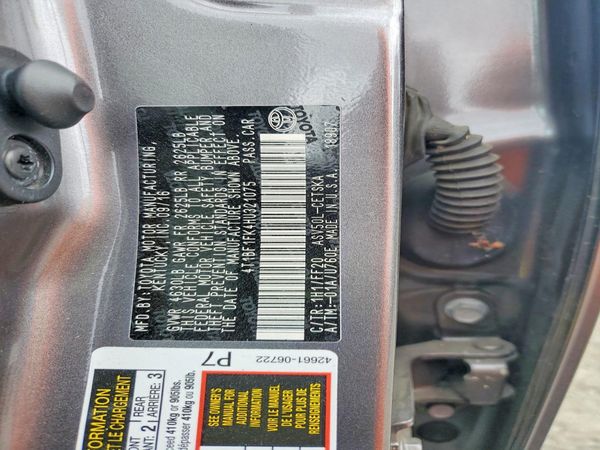 2017 TOYOTA CAMRY LE/SE/XLE/XSE