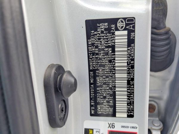 2015 TOYOTA COROLLA L/LE