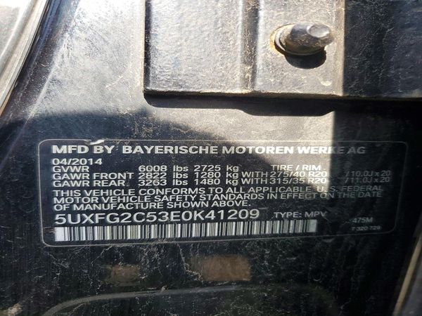 2014 BMW X6 xDrive35i