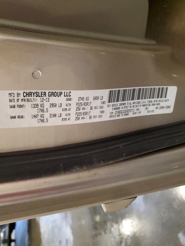 2014 DODGE GRAND CARAVAN