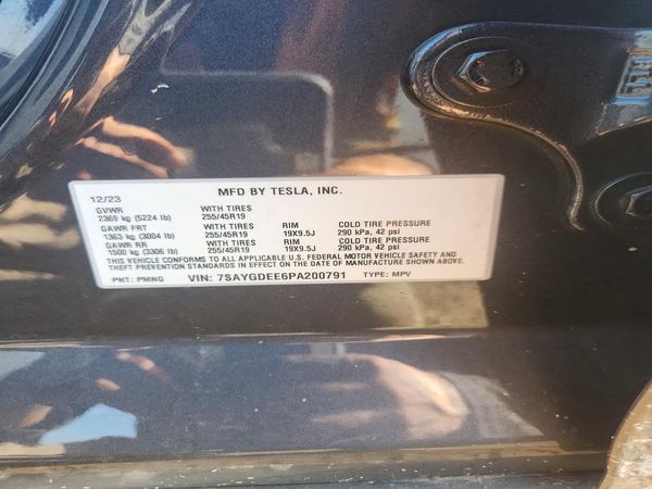 2023 TESLA MODEL Y