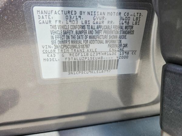 2019 NISSAN KICKS