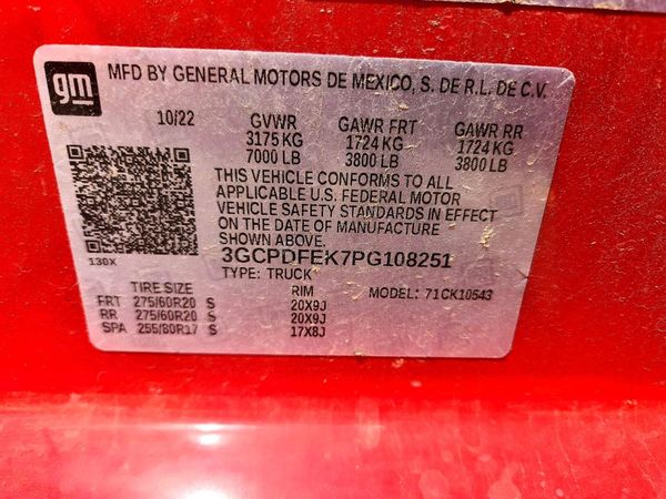 2023 CHEVROLET SILVERADO Trail Boss - LT