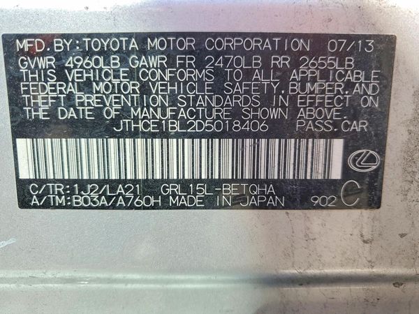 2013 LEXUS GS 350