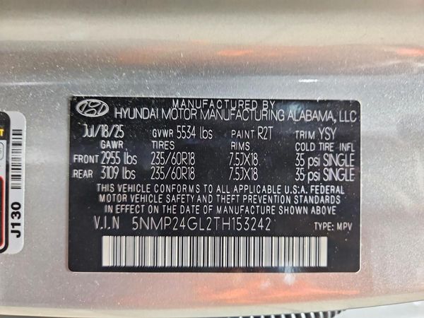 2026 HYUNDAI SANTA FE SEL