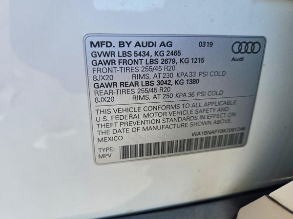2019 AUDI Q5