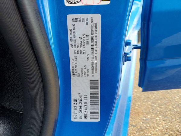 2021 RAM 1500 Big Horn, Lonestar — VINS