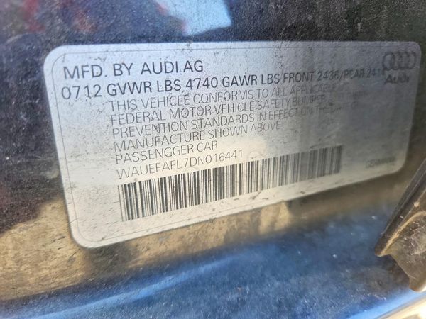 2013 AUDI A4 Premium Plus