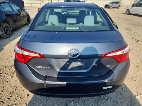 2016 TOYOTA COROLLA L/LE