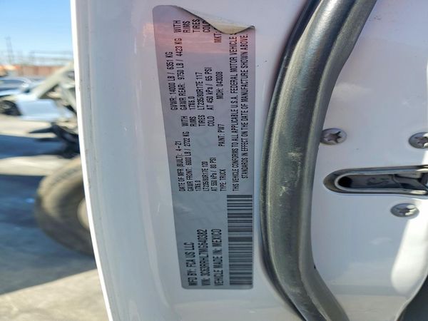 2021 RAM 3500 Big Horn — VINS