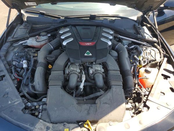 2018 ALFA ROMEO GIULIA QUADRIFOGLIO RWD — Engine bay