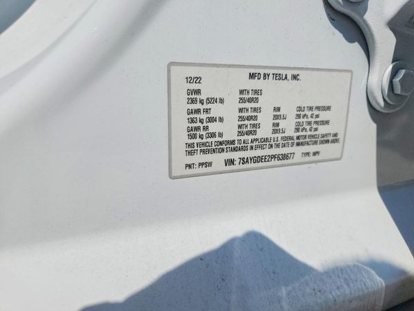 2023 TESLA MODEL Y