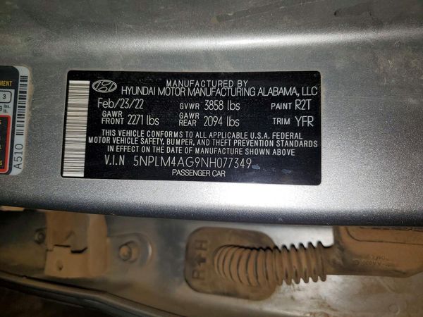 2022 HYUNDAI ELANTRA SEL