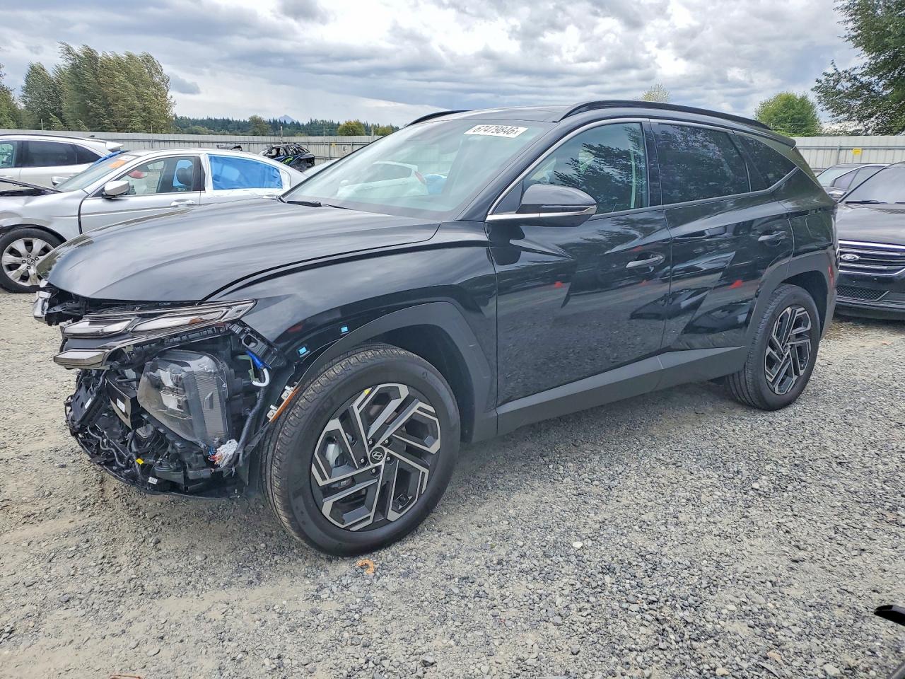 2026 HYUNDAI TUCSON Limited, Night — Front 3/4