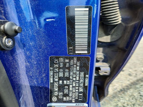 2017 KIA FORTE LX Popular, S