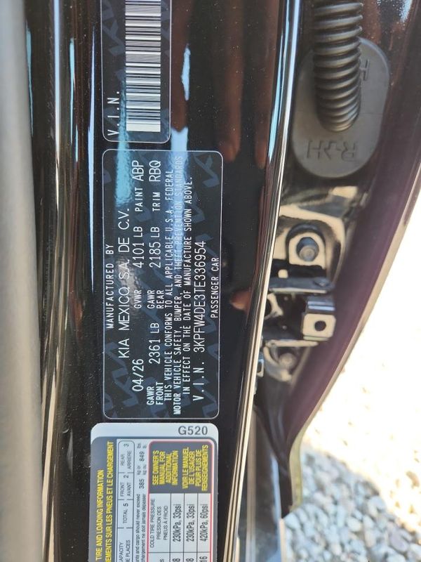 2026 KIA K4