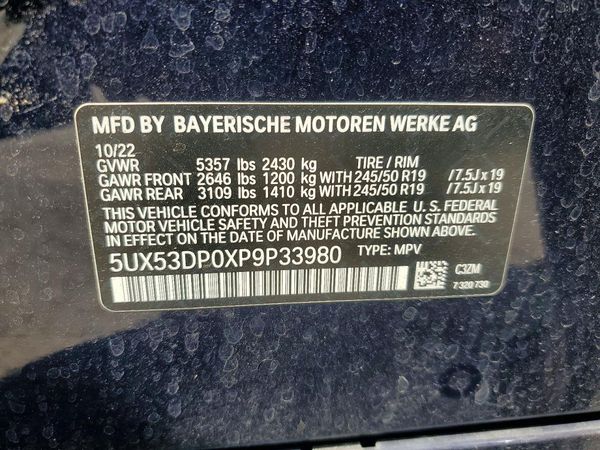 2023 BMW X3