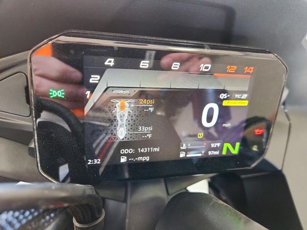 2025 CF MOTO 675SS — ODOM