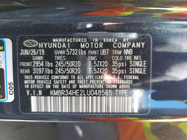 2020 HYUNDAI PALISADE