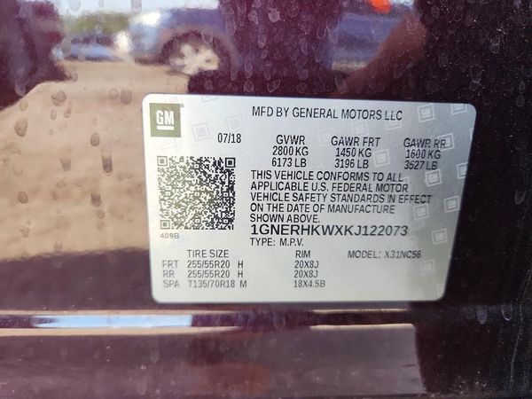 2019 CHEVROLET TRAVERSE LT