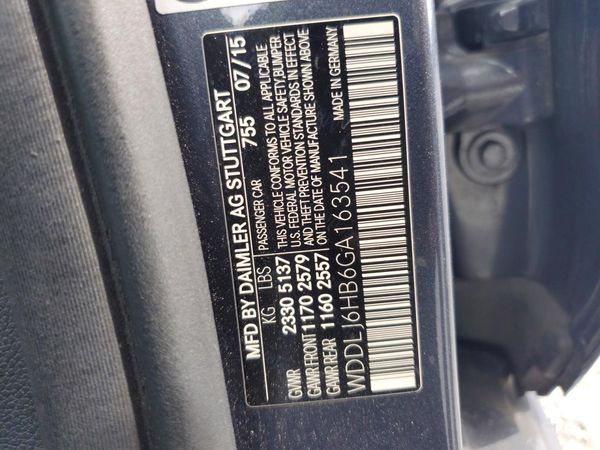 2016 MERCEDES-BENZ CLS CLS400-4M