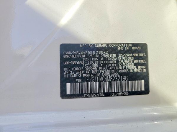 2021 SUBARU CROSSTREK