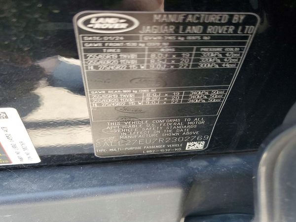 2024 LAND ROVER DEFENDER
