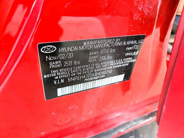 2021 HYUNDAI SONATA