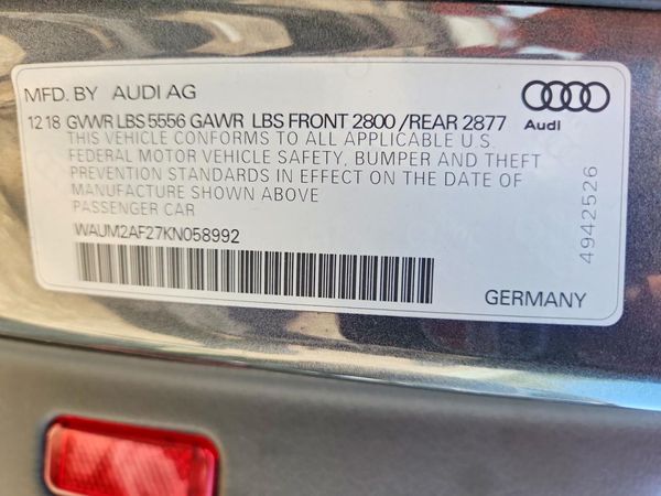 2019 AUDI A6 quattro Prestige