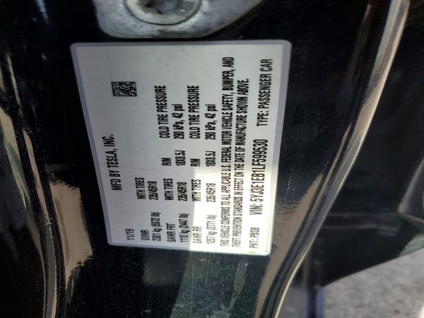 2020 TESLA MODEL 3