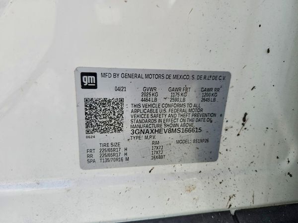 2021 CHEVROLET EQUINOX LS