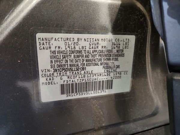2020 NISSAN KICKS