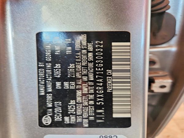 2014 KIA OPTIMA 2.0 SX Full Option